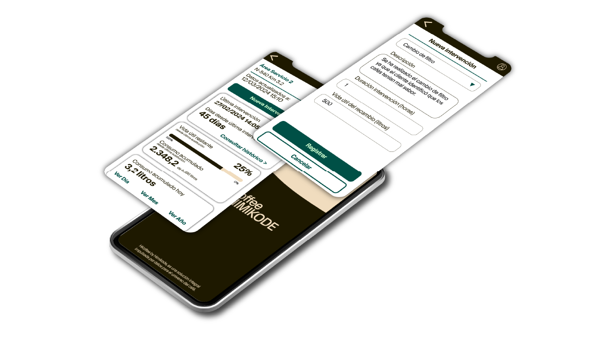 App móvil HKoffee App móvil HKoffee
